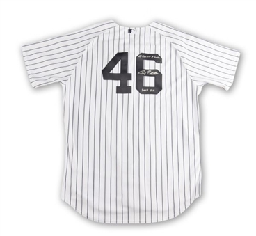 2013 Andy Pettitte New York Yankees Game Worn and Signed Home Jersey (MLB AUTH)